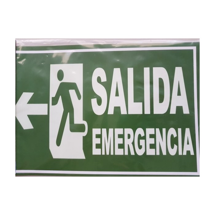 CARTEL SALIDA DE EMERGENCIA