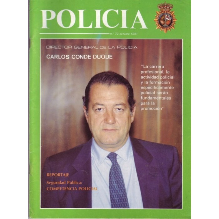 Policía nº 72 octubre 1991
