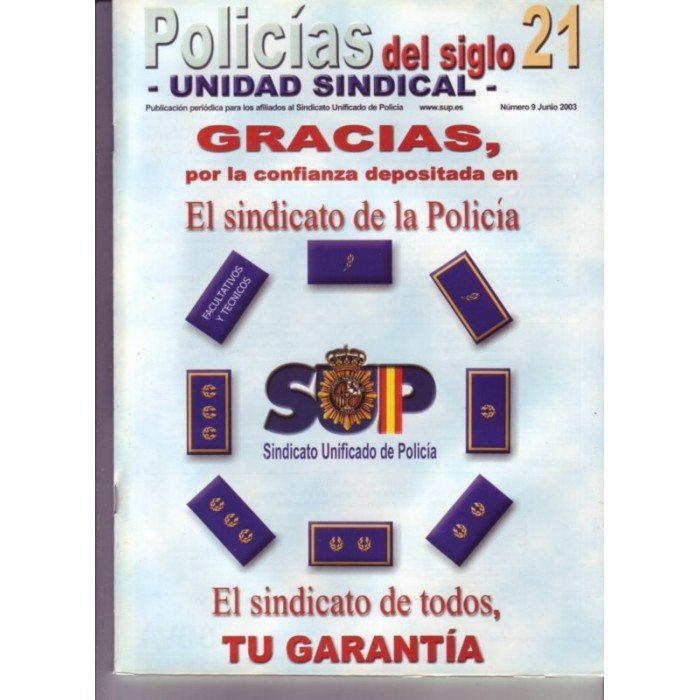 Policías del siglo 21 - nº 9 junio 2003